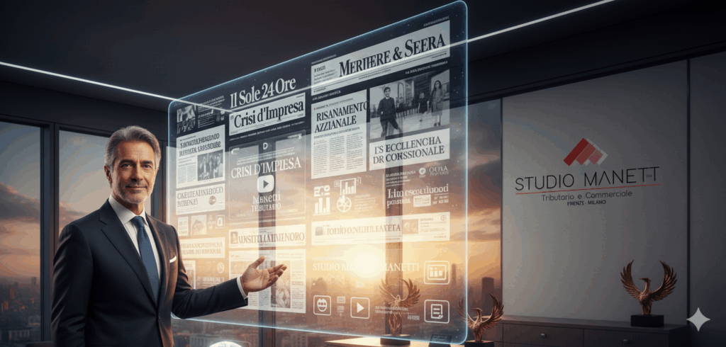 Crisi imprenditoriale 2025/2026 in Italia – imprese in difficoltà economica e strategie di tutela con Studio Manetti Tributario